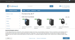 Desktop Screenshot of itdirect.ro